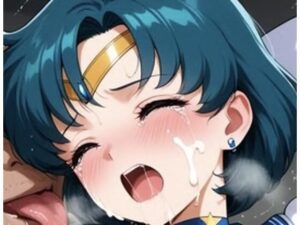 都会的に洗練されたおっさん、セーラーマーキュウリを捕まえてズコバコズコバコ